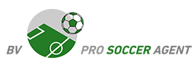 voetbalmakelaar pro soccer agent logo